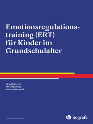 cover image of Emotionsregulationstraining (ERT) für Kinder im Grundschulalter